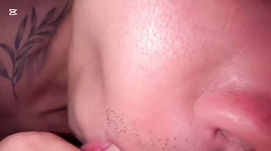 Milking my breeding machine while she milks me raw tits squirting