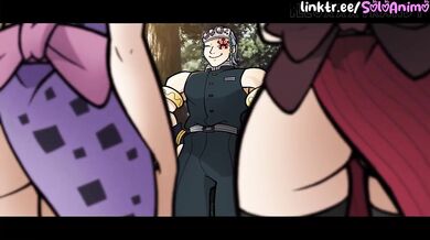 Tengen's Wife Training Animated Porn cartoon cum drip