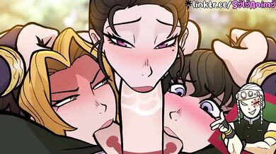 Tengen's Wife Training Animated Porn cartoon cum drip