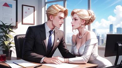 Boss destroys cheating wife with anal creampie in office