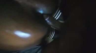 Ebony Takes BBC Raw Hard Like a Champ POV
