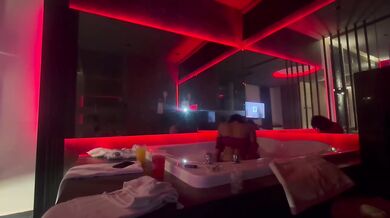 Unexpected Motel Pounding with Smoking Hot Latina