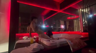 Unexpected Motel Pounding with Smoking Hot Latina