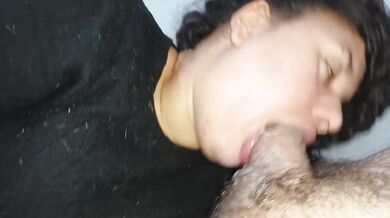 Best blowjob ever deep throat gagging sloppy wet latina rough cumshot