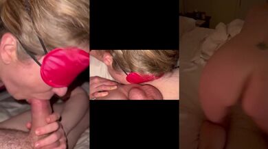 Blonde MILF POV gets destroyed riding thick cock till creampie