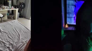 Latina destroys POV with real sex cumshot doggystyle riding