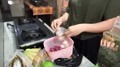 Moms teach sexo duro unboxing vegetables houl raw brutality
