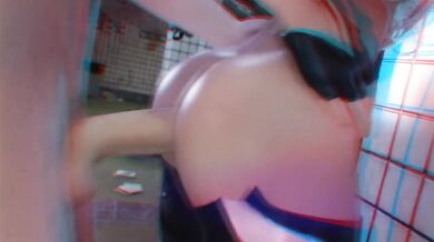 K/DA Akali Ahri Gangbang Gangbanged by KDA Cosplay HMV
