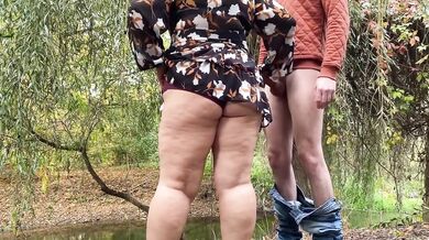 Stepma destroys her wet pussy in public humiliation
