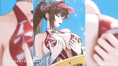 Marciana gets wrecked on the beach raw hentai