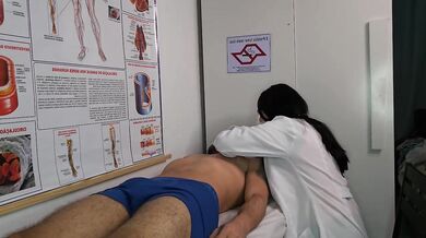 Nurse Gushes Over Patient's Erection after Touching Hands