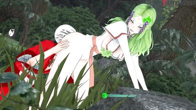 Goblins ransack then fuck two horny wenches hero’s cock gets huge reward