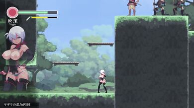 Yagiri Hentai Game Part 2: pixel art porno with big boobs ass sex gameplay