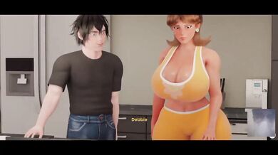 Stepmom Daisy sees my hard dick and begs to suck it rough