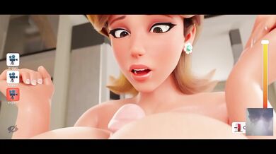 Stepmom Daisy sees my hard dick and begs to suck it rough