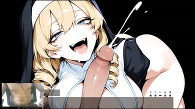 nun gets destroyed by rough furry gangbang milf hardcore