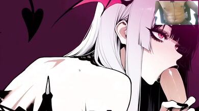 Goth Succubus Destroys MILF in Rough Bondage Creampie