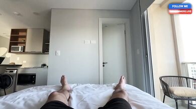 Perverted Stepbro Fucked Me After The Shower Covered In Cum