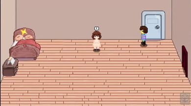 Chara won't let me leave until I drown her tight pussy in cum