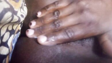 Creamy pussy soaked in thick creamer