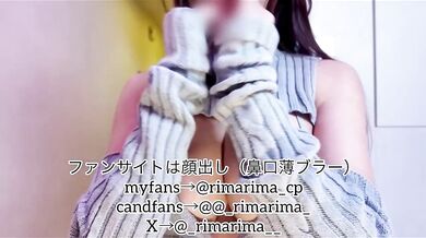 Japanese gal squirts all over her toys big tits shaking while she screams