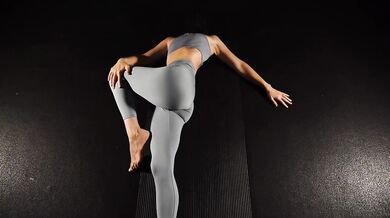 Sensual Yoga for stress release feet worship doggystyle