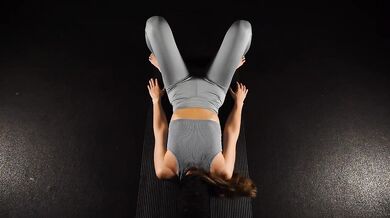 Sensual Yoga for stress release feet worship doggystyle