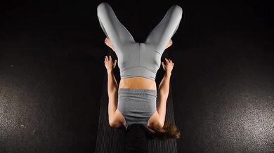 Sensual Yoga for stress release feet worship doggystyle