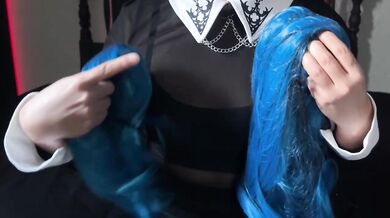 Unboxing my biggest fan’s sluts Mobbunny COSPLAY haul goth bunny girl big ass latina