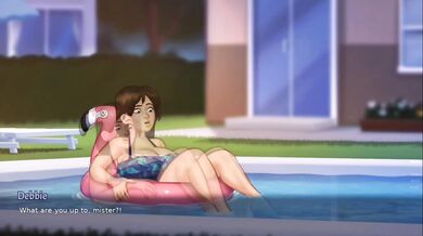 Summer hentai game debbie gets fucked in new update raw hentai sex