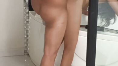 MILF neighbor seduces me with my ass drives him wild first time raw homemade