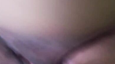 Milky stepmom stuffed tight and leaking cream on camera