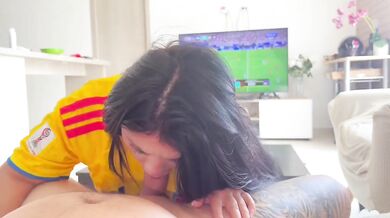 World Cup Final ends in rough cum gush latina studs fuckathon