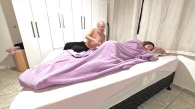Step father visits me at night to cum in my little pussy while ripping panties off