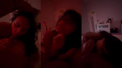 Cindy’s sloppy deepthroat takes every inch of that BBC