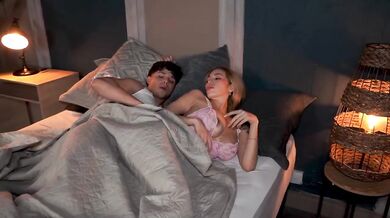 MILF busty Latina gets fucked doggystyle by her huge stepson while cuckolding her husband