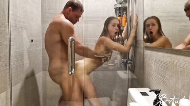 I fucked my friend's wife in the shower while he played PlayStation