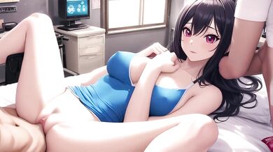 Cyberpunk girl massive tits titfuck deepthroat cumshot spread legs