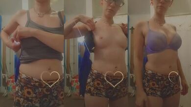 3 bras in 3 minutes ruined her tiny tits hardcore