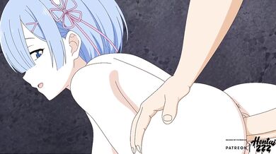 Rem Big Ass DOGGYSTYLE REZERO Uncensored Screams