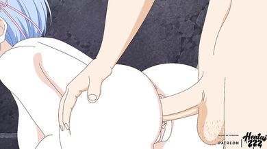 Rem Big Ass DOGGYSTYLE REZERO Uncensored Screams