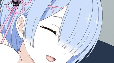 Big tits Rem destroyed under FULL NELSON by Emilia ReZero Hentai