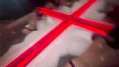 Colombian latina in jacuzzi gets stuffed rough and filthy