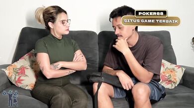 Blonde teacher gets throat fucked by student till she gagged on his big load