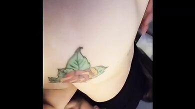 Petite brunette with fat ass and big tits gets destroyed by big dick