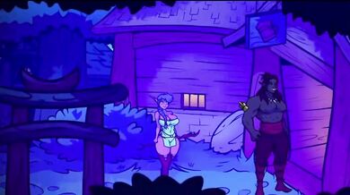 Elf gets railed hard by horny orc in hentai anime