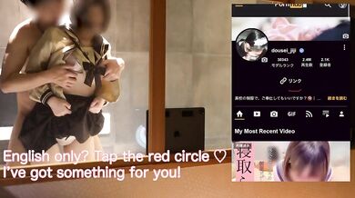 Runaway schoolgirl gets creampie POV while sucking ears