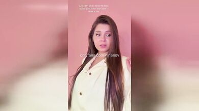 Massive tits of amateur Nina Novak wrecked in hardcore creampie destroy