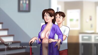 Madurita en casa folla a Debbie hasta romperle el corazón