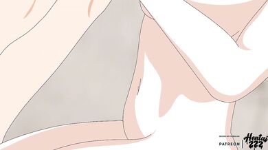 Rem destroyed by Subaru’s big dick raw hentai blowjob uncensored